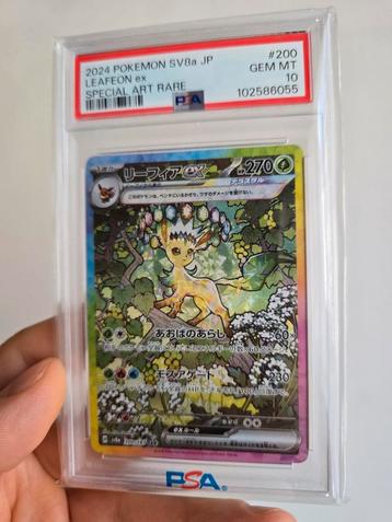 Pokemon PSA 10 Leafeon ex  beschikbaar voor biedingen