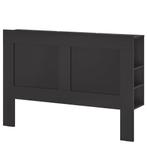 Brimnes ikea hoofdeinde zwart, Huis en Inrichting, Slaapkamer | Bedden, Ophalen, Zo goed als nieuw, Zwart