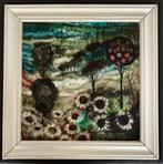 André Seurinck - landschap met bloemen, Antiek en Kunst, Ophalen