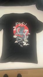 T-shirt met Japanse draken, Kleding | Heren, Ophalen of Verzenden, Zo goed als nieuw