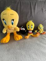 3 x Tweety pluche knuffel, Overige typen, Ophalen of Verzenden, Zo goed als nieuw