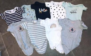 Baby kleding 9 rompers Bambino 62-68 beschikbaar voor biedingen