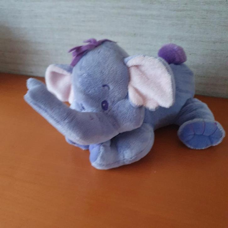 Disney Nicotoy olifant knuffel – 30 cm – Zo goed als nieuw, Kinderen en Baby's, Speelgoed | Knuffels en Pluche, Nieuw, Olifant
