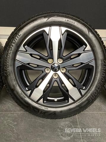 18” originele Peugeot 3008 5008 velgen + winterbanden 5x108, Auto-onderdelen, Banden en Velgen, 18 inch, Gebruikt, Banden en Velgen