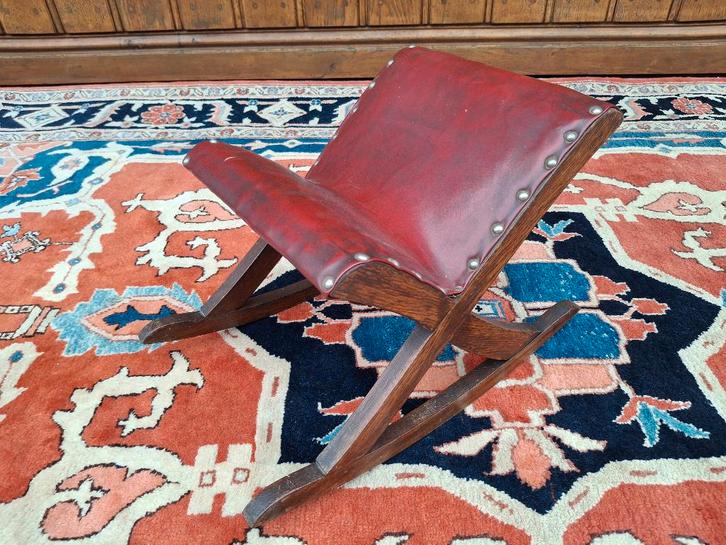 Vintage voetbankje, Huis en Inrichting, Zetels | Voetbanken en poefs, Ophalen