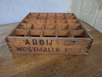oude bierbak ABDIJ WESTMALLE, 1968 beschikbaar voor biedingen