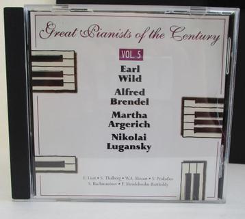 CD03-5.5: 5 CD's > Great Pianists of The CENTURY- €20,00