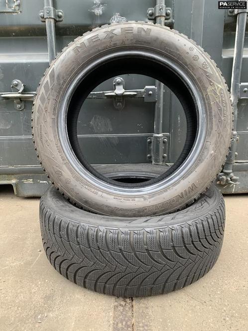 2x Nexen 205 55 16 winterbanden met 7,5 mm, Auto-onderdelen, Banden en Velgen, Banden en Velgen, Winterbanden, 16 inch, 205 mm