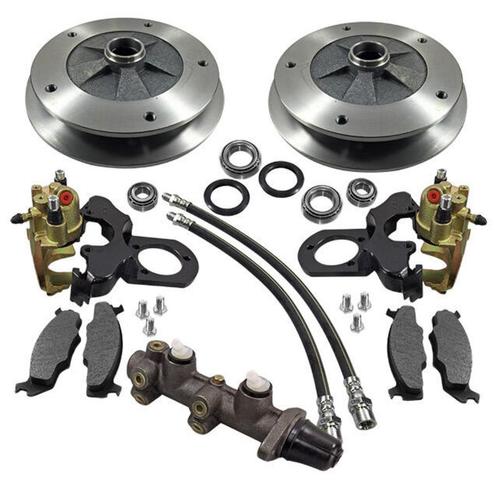 VW Front Disc Kit Trommel naar Schijf Kever KG T181 1968, Auto diversen, Auto-accessoires, Nieuw, Ophalen of Verzenden