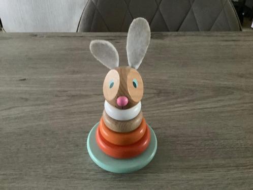 Houten tuimelaar konijn (16 cm), Kinderen en Baby's, Speelgoed | Houten speelgoed, Zo goed als nieuw, Overige typen, Ophalen of Verzenden