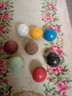 Houten ballen ,zeer oud, Antiek en Kunst, Ophalen of Verzenden
