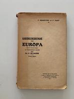 Aardrijkskunde van Europa, F. Kraentzel en P. Mahy, 1938, Antiek en Kunst, Ophalen of Verzenden