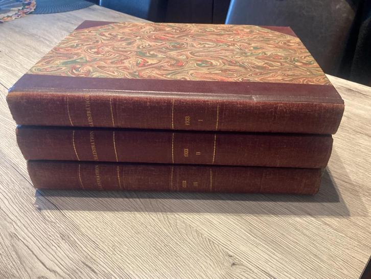 L’Illustration – Jaargang 1933 (compleet, 3 volumes), Antiek en Kunst, Antiek | Boeken en Manuscripten, Ophalen of Verzenden