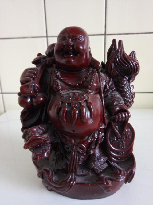 Te koop, mooi steen/ gips, Feng Shui Boeddha beeld!, Collections, Religion, Comme neuf, Bouddhisme, Image, Enlèvement ou Envoi