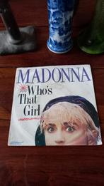 vinyl (45T) madonna "who's that girl", Enlèvement ou Envoi, 1980 à 2000, Utilisé