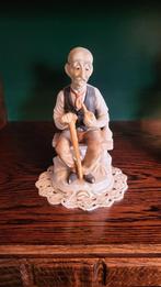 porseleinen beeldjes – man met fluit & vrouw met fruitmand, Ophalen