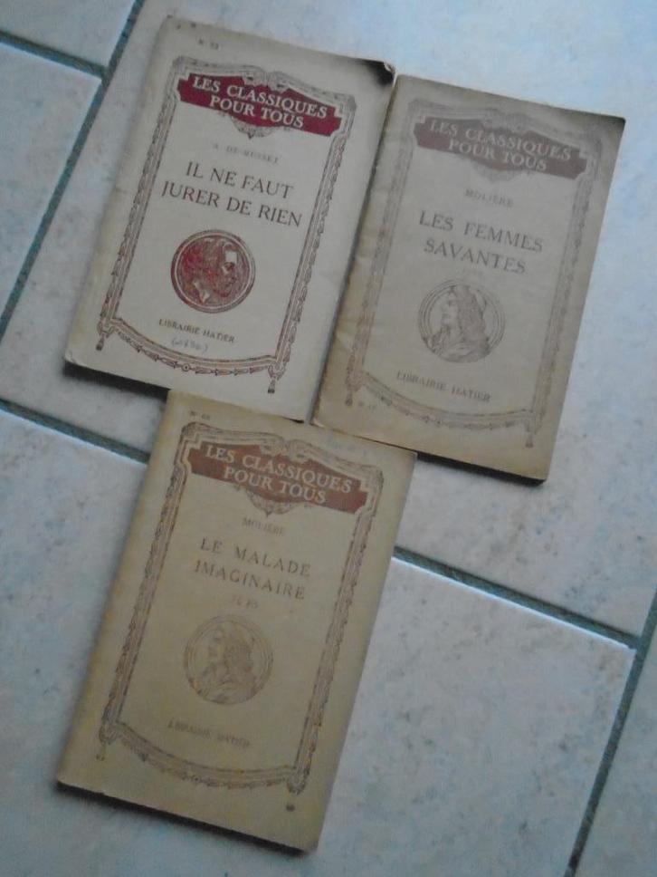 KLASSIEKERS VOOR ALLE"HATIER/KLASSIEK AUTEURS"HACHETTE, Antiek en Kunst, Antiek | Boeken en Manuscripten, Ophalen of Verzenden