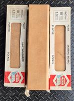 11,22m lichtbruin-beige plinten (34 stuks), Ophalen