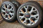 16 inch Fiat 500 Velgenset 4x98 Goodyear 5-6mm, Ophalen, Alfa Romeo