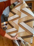 Retro behangpapier, Huis en Inrichting, Stoffering | Behang, Ophalen, Bruin