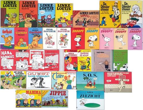 Strips - lot pockets en oblongs - 33 albums, Boeken, Stripverhalen, Ophalen of Verzenden