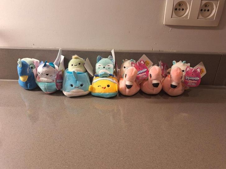Squishville/squishmallows 1€/stuk, Kinderen en Baby's, Speelgoed | Knuffels en Pluche, Nieuw, Ophalen of Verzenden
