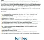 Voucher Famileo, Tickets & Billets