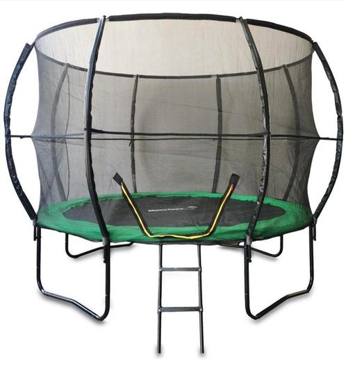MaxxToys springmat + dekkussen 305cm als nieuw, Kinderen en Baby's, Speelgoed | Buiten | Trampolines, Zo goed als nieuw, Ophalen