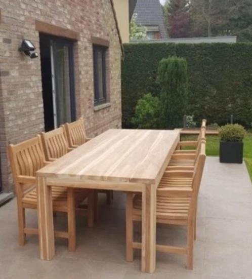 Table teck, Tuin en Terras, Tuintafels, Nieuw, Rechthoekig, Teakhout, Ophalen