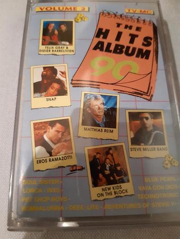 Cassette THE HITS ALBUM 90 (VOLUME 2), Enlèvement ou Envoi, Comme neuf, Dance, Originale