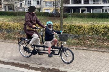 Ouder-kind-tandem fiets van merk "Onderwater" beschikbaar voor biedingen