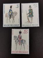 Belgie 1981 - oude uniformen - Rijkswacht, Karabiniers **, Ophalen of Verzenden, Postfris
