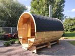Barrel Sauna Red Cedar TR-310, Gratis sauna installatie!!!, Sport en Fitness, Sauna, Nieuw, Complete sauna, Ophalen of Verzenden