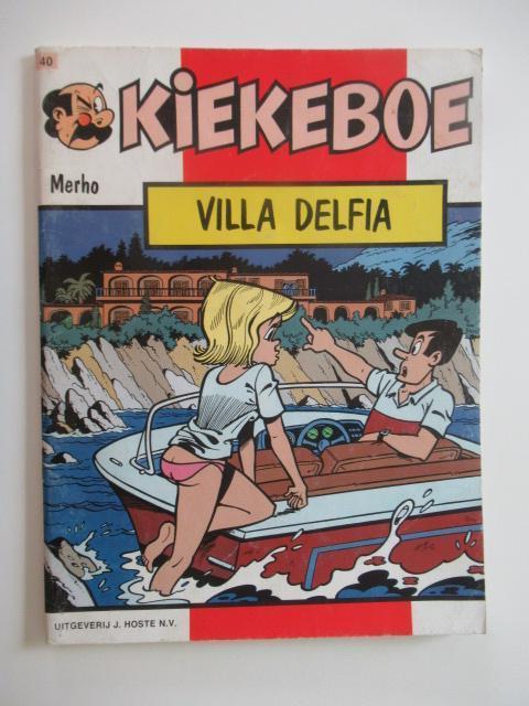 kiekeboe...nr.40...villa delfia...........1st, Enlèvement ou Envoi, Utilisé