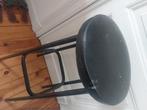 2 tabourets de bar, Ophalen, Gebruikt, 90 cm of meer, Metaal