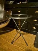 Jacques Adnet bijzettafel op voetstuk, Ophalen