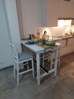 Bar Tafel Ikea met 3 Stoelen, Maison & Meubles, Tables | Tables à manger, Enlèvement