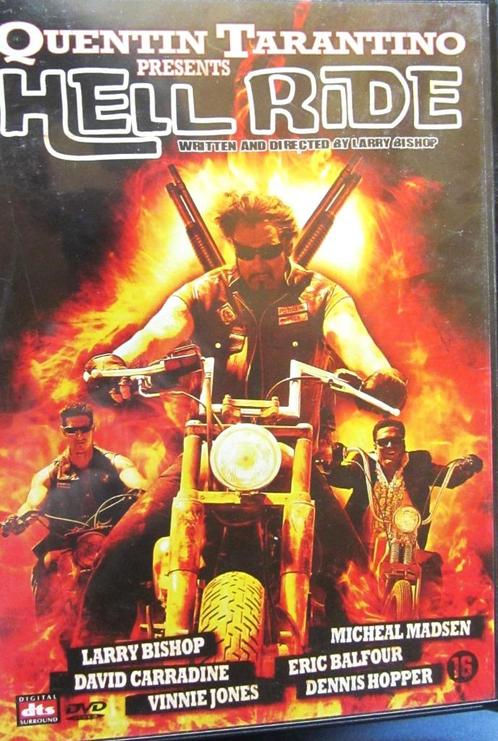 DVD ACTIE-  HELL RIDE, Cd's en Dvd's, Dvd's | Actie, Zo goed als nieuw, Actiethriller, Alle leeftijden, Ophalen of Verzenden