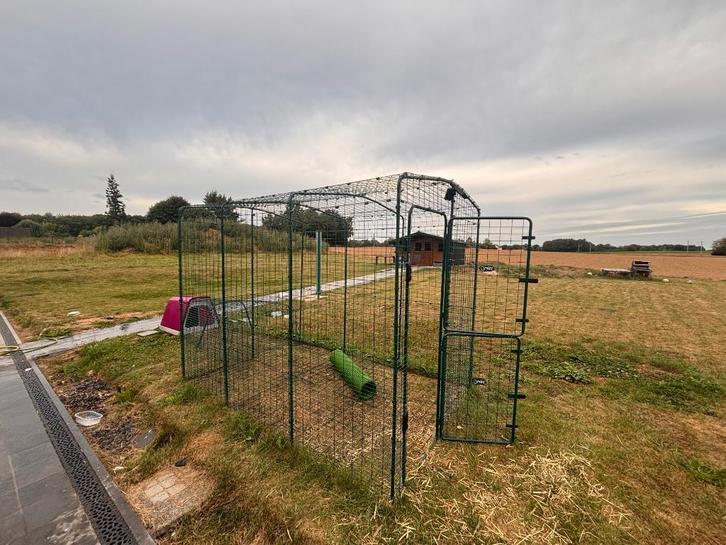 Omlet kooiset met accessoires, Dieren en Toebehoren, Knaagdieren en Konijnen | Hokken en Kooien, Zo goed als nieuw, Kooi, 90 cm of meer