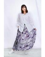 SALLIE SAHNE, Prachtige zijde/viscose maxi rok, maat 50, Kleding | Dames, SALLIE SAHNE, Ophalen of Verzenden, Zo goed als nieuw