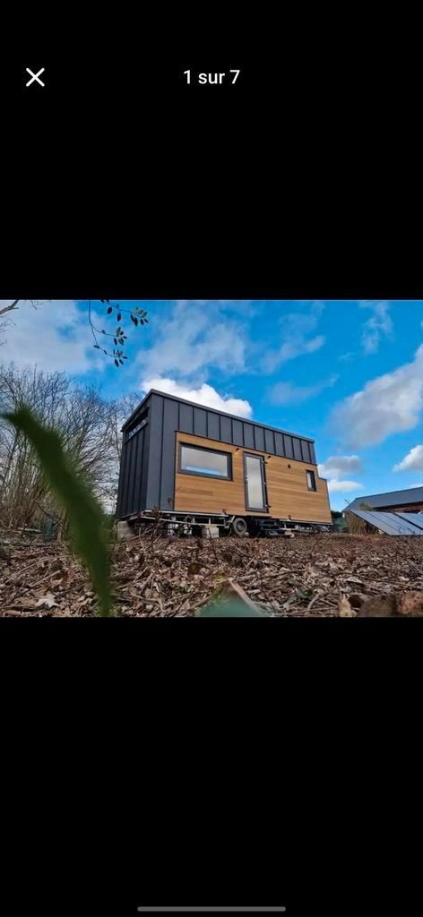 AUTONOOM TINY HOUSE VAN 7,2 M - KLAAR OM IN TE WONEN!, Caravans en Kamperen, Stacaravans, tot en met 2, Ophalen