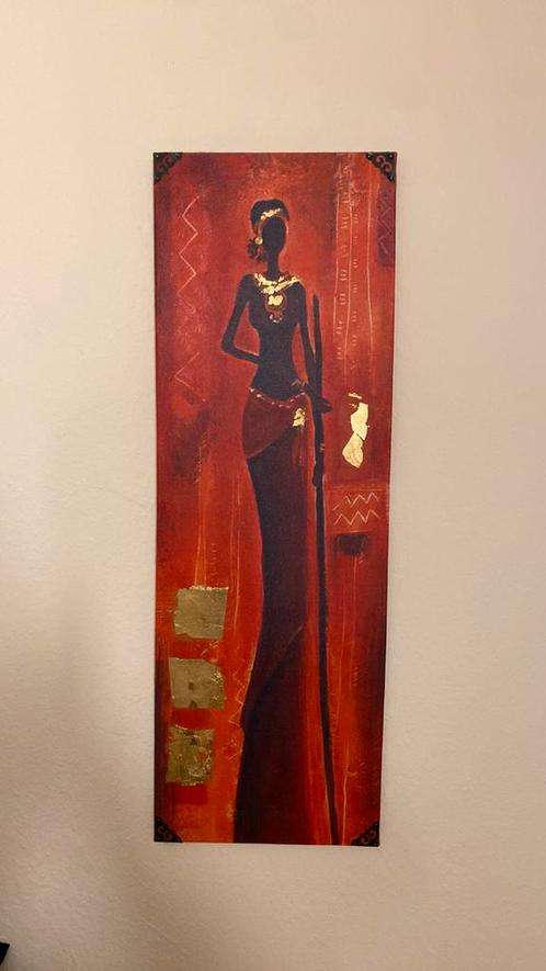 Lot de 6 cadres ( hyper léger)- Thème Afrique, Antiek en Kunst, Kunst | Schilderijen | Abstract, Ophalen