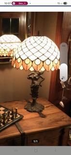 Tiffany lamp 50 cm hoog, Huis en Inrichting, Lampen | Tafellampen, Ophalen, Glas