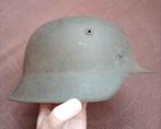 Duitse wo2 originele M42 hkp66 combat helm Wehrmacht, Verzamelen, Ophalen of Verzenden, Landmacht, Helm of Baret