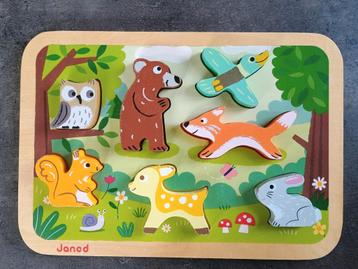Puzzle Animaux JANOD, Enlèvement, Utilisé