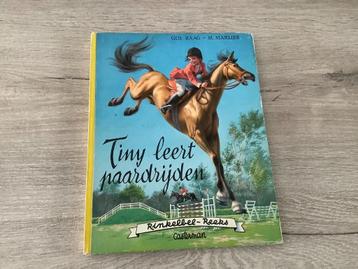 Tiny vintage voorleesboek: Tiny leert paardrijden (1966)