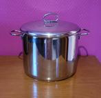 Marmite en inox MONTINI 10 litres., Inox, Comme neuf, Enlèvement, Plaque céramique