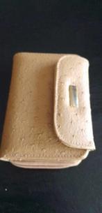 portefeuille beige namaak leer struisvogel, Handtassen en Accessoires, Ophalen of Verzenden, Nieuw, Beige, Overige merken