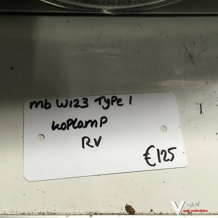 Mercedes W123 Type 1 Koplamp Rechtsvoor, Auto-onderdelen, Verlichting, Gebruikt, Ophalen of Verzenden
