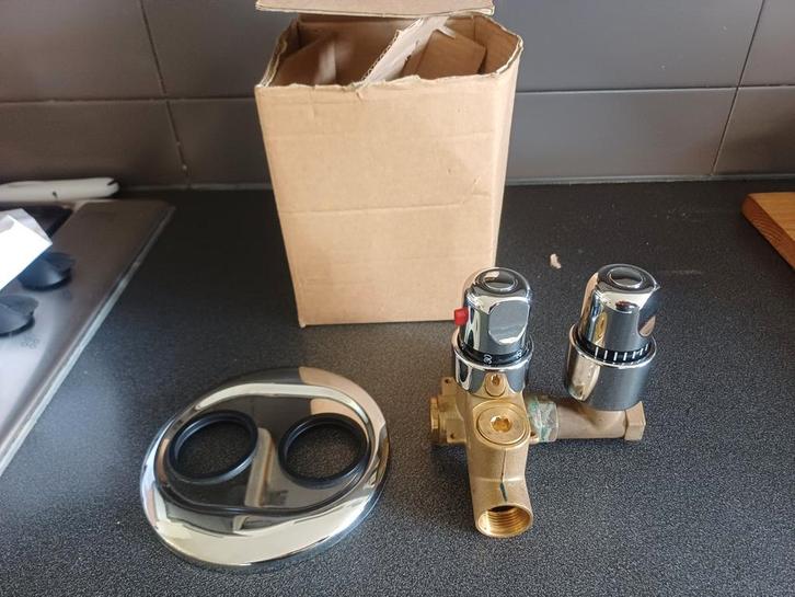 Inbouw thermostaatkraan nieuw, Doe-het-zelf en Bouw, Verwarming en Radiatoren, Nieuw, Ophalen of Verzenden